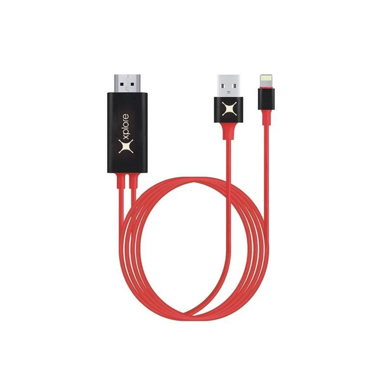 کابل تبدیل لایتنینگ به HDMI اکسپلور مدل XP-HL3 طول 2 متر