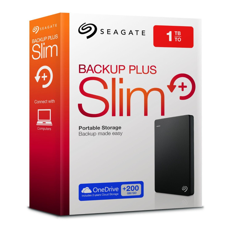 هارددیسک اکسترنال سیگیت مدل backup plus بدنه فلزی ظرفیت640 گیگ با 1 سال گارانتی