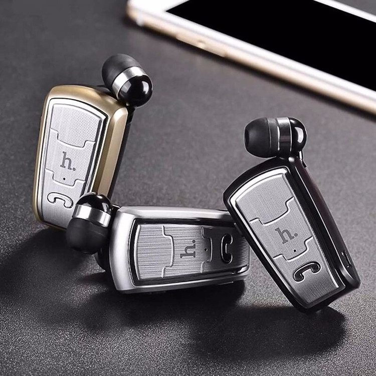 هد ست بلوتوثی یقه ای برند هوکو مدل headset hoco e4 بسیار شیک و حرفه ای