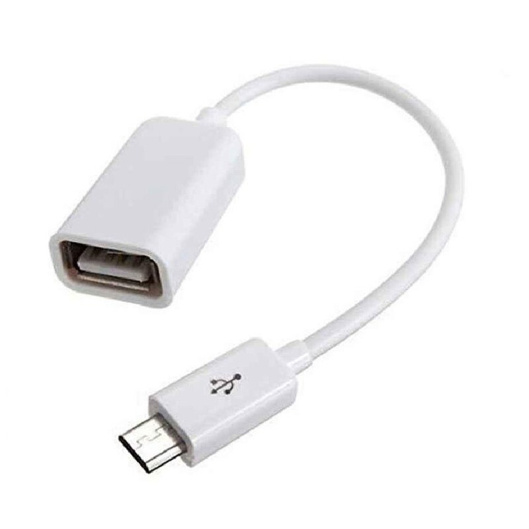 کابل OTG تبدیل میکرو یو اس بی به یو اس بی MICRO USB to USB اتصال فلش و هارد