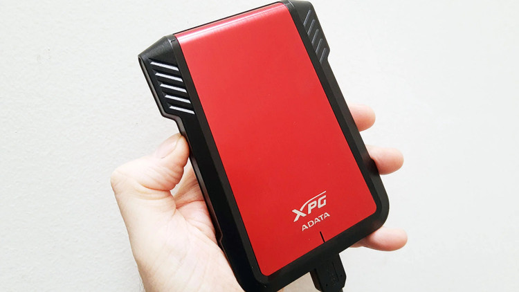 هارد اکسترنال اس اس دی ای دیتا ظرفیت 1 ترابایت مدل SSD ADATA XPG EX500