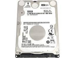 هارد لپ تاپ وسترن دیجیتال Western Digital WD5000LUCT 500GB نو و صفر کارکرد با گارانتی