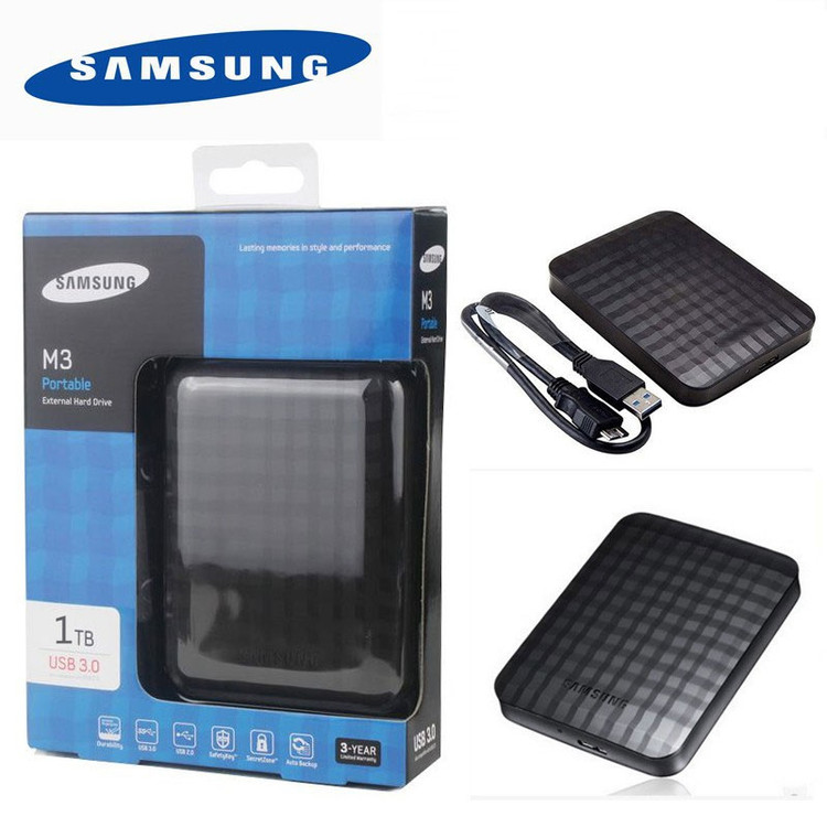 هارد دیسک اکسترنال سامسونگ مدل M3 ظرفیت 500 گیگابایت یکسال گارانتی داده پردازان