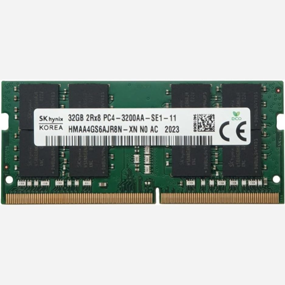 رم لپ تاپ کینگستون ارجینال DDR4 32GB 3200MHz CL22 ظرفیت 32 گیگ گارانتی 2 ساله