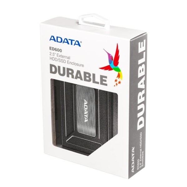 باکس هارد اکسترنال ای دیتا مدل ED600 گارانتی 18 ماهه آونگ ADATA BOX ED600