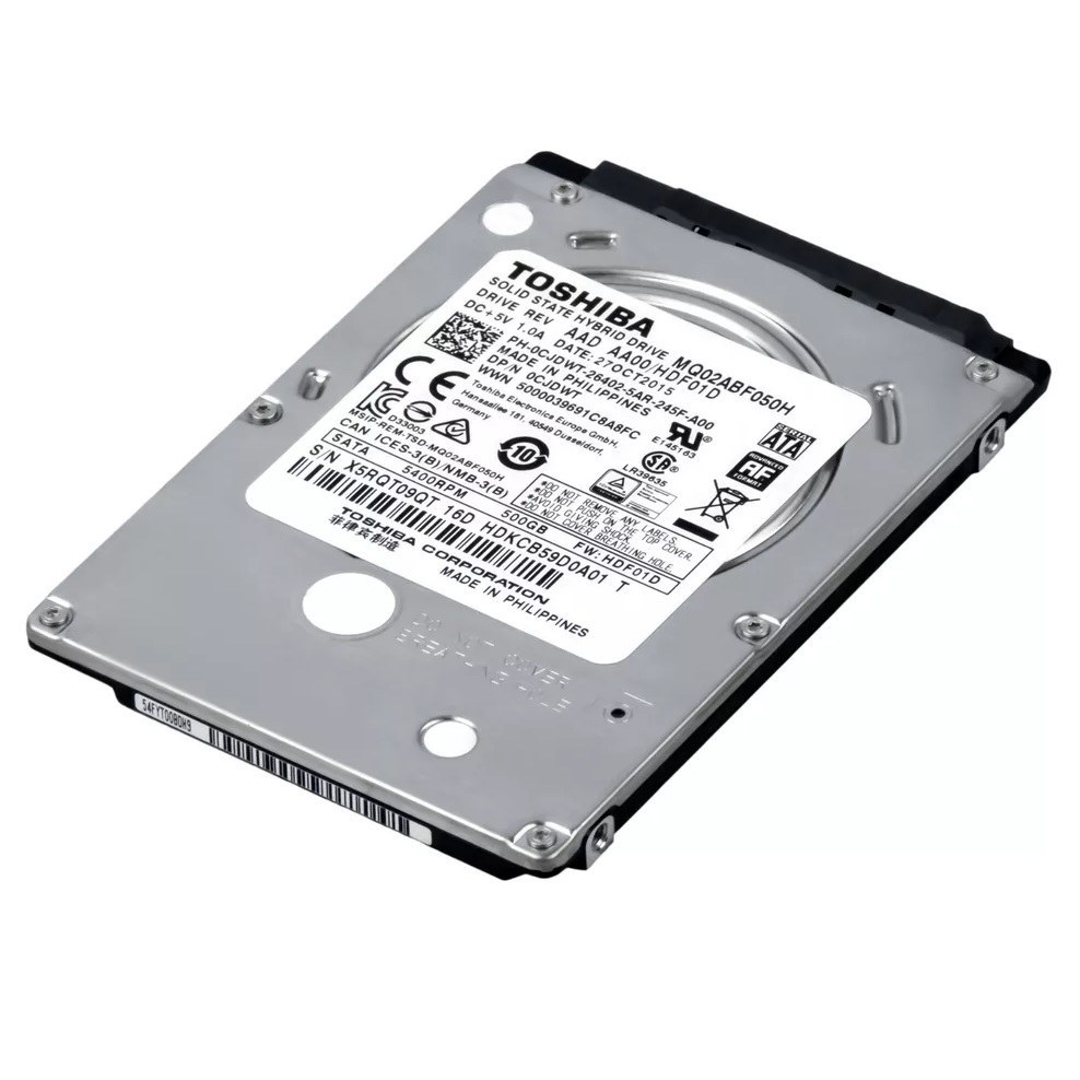 هارددیسک اینترنال اسلیم لپ تاپ برند توشیبا مدل MQ02ABF050H ظرفیت 500 گیگابایت