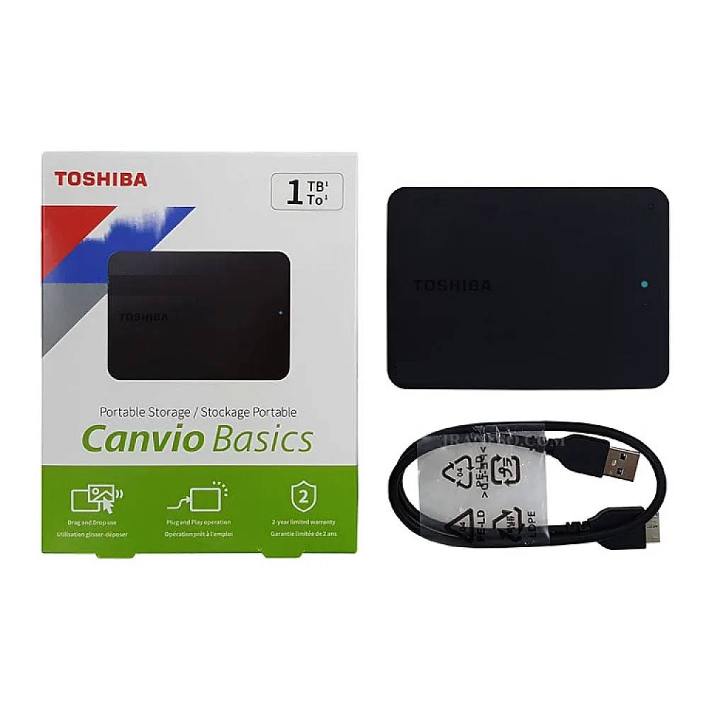 هارد HDD لپ تاپ 1 ترابایت توشیبا Canvio Basics External گارانتی ماتریس