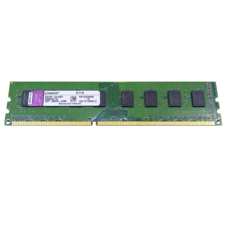 رم دسکتاپ DDR3 تک کاناله 1333 مگاهرتز کینگستون مدل KVR1333D3N9 ظرفیت 4 گیگابایت