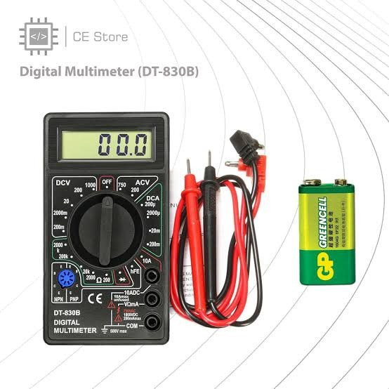 مولتی متر دیجیتال DT-830B