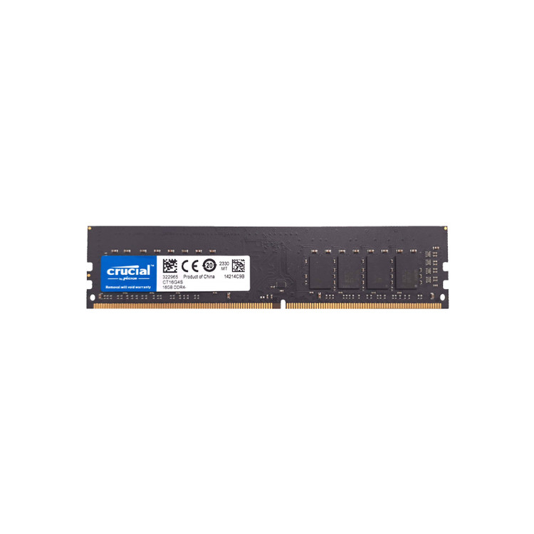 رم دسکتاپ DDR4 تک کاناله کروشیال مدل 2666Mhz CL17 ظرفیت 16GB
