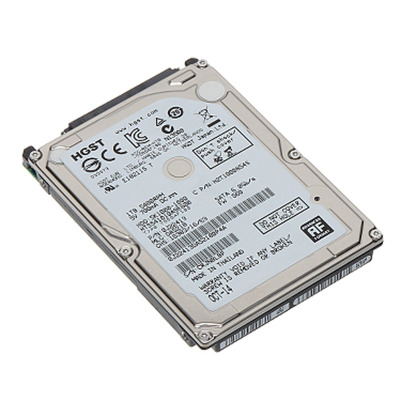 هارد لپ تاپ اینترنال HGST ظرفیت 1 ترابایت 7200 دور با گارانتی یکساله