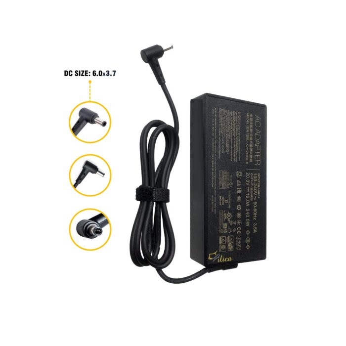 آداپتور و شارژر لپ تاپ اورجینال ایسوس Asus 20v 12a slim